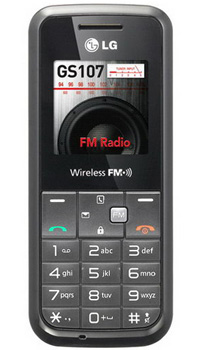Сотовый телефон ценой до 1000 руб. LG GS107 